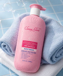 Classy Glow Retinol + kojic acid Brightening Body Wash.
